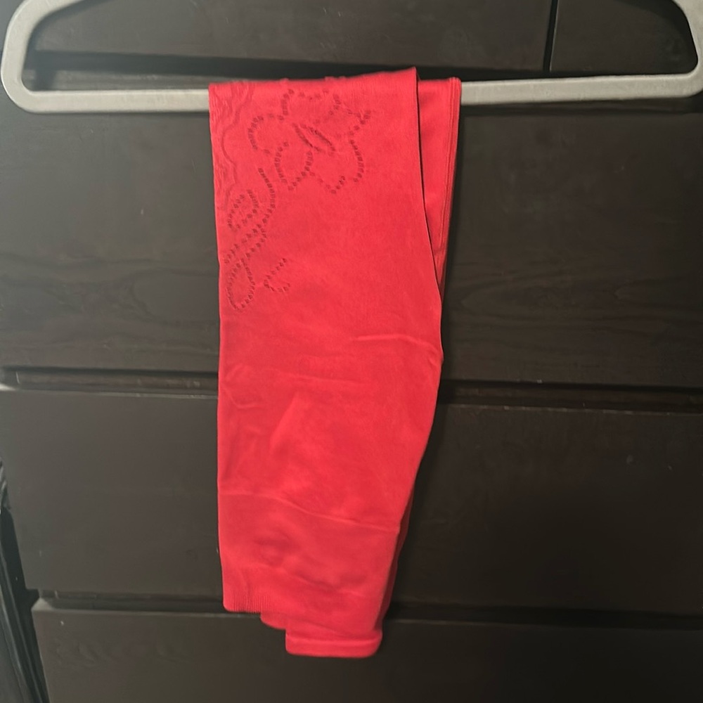 High-Wasted Lace Seamless leggings